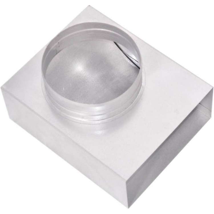 KSZTAŁTKA Z WYLOTEM OKRĄGŁYM OCYNK 150X50 FI 100
