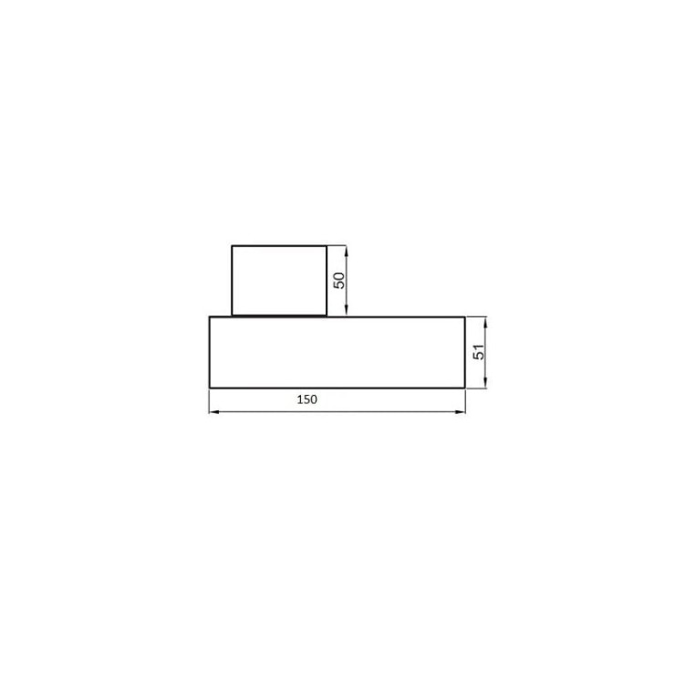 KSZTAŁTKA VENT-FLEX 2X75/150X50