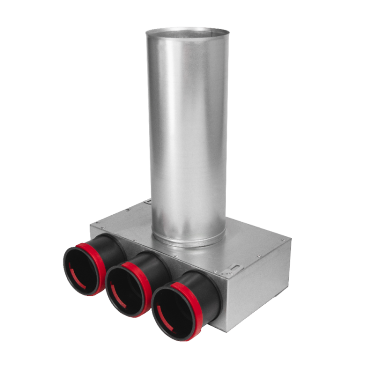 SK SKRZYNKA ROZPRĘŻNA 3X90/160 OC PLASTIKOWY KRÓCIEC
