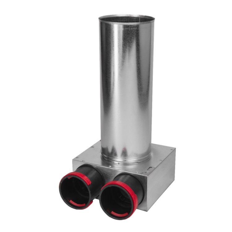 SK SKRZYNKA ROZPRĘŻNA 2X90/125 OC PLASTIKOWY KRÓCIEC