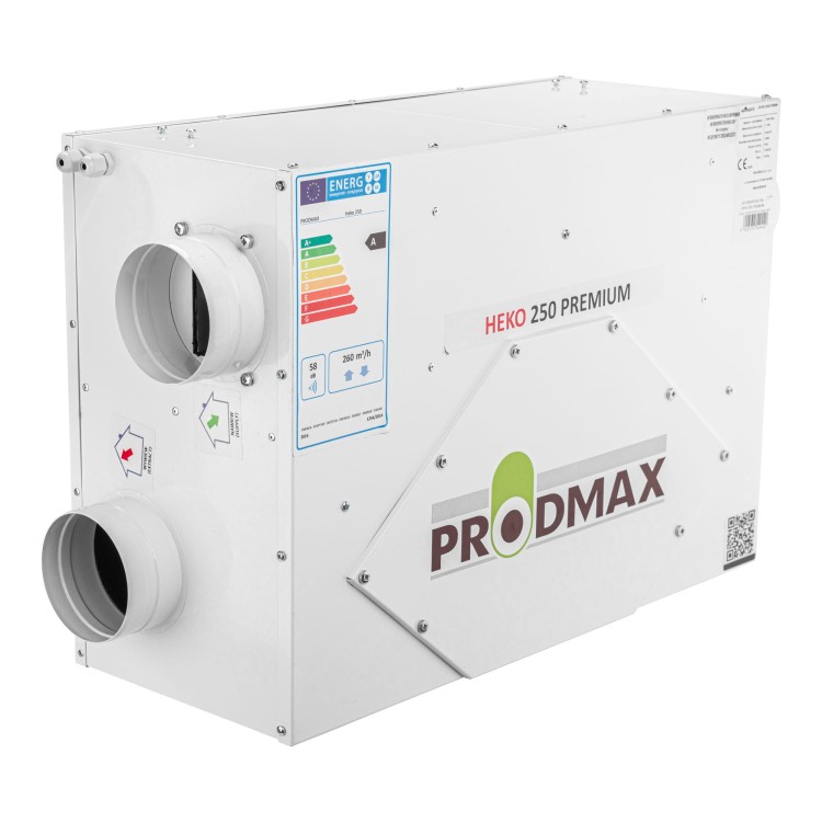 Rekuperator sufitowy heko 250 premium — zdjęcie 4