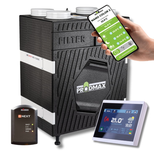 Rekuperator air expert 600 v EPP classic