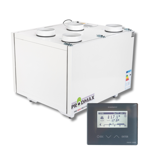 Rekuperator pro max 400 v basic