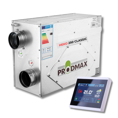 Rekuperator heko 250 classic