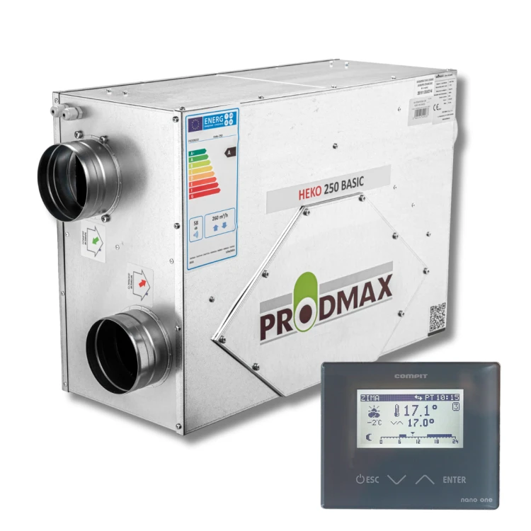 Rekuperator heko 250 basic