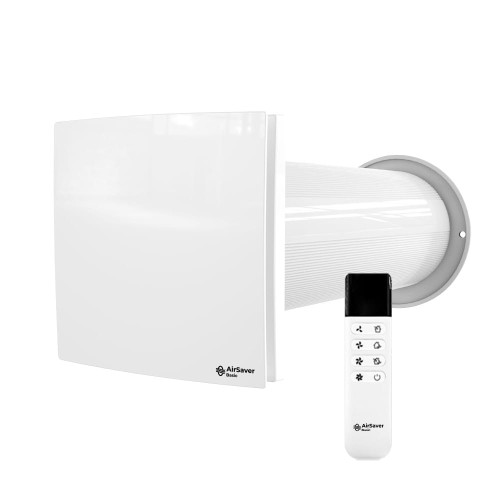 Rekuperator ścienny airsaver basic fi 100 sterowany pilotem