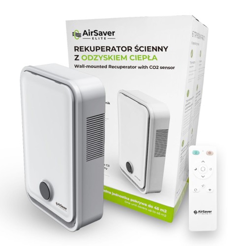 Rekuperator ścienny airsaver elite