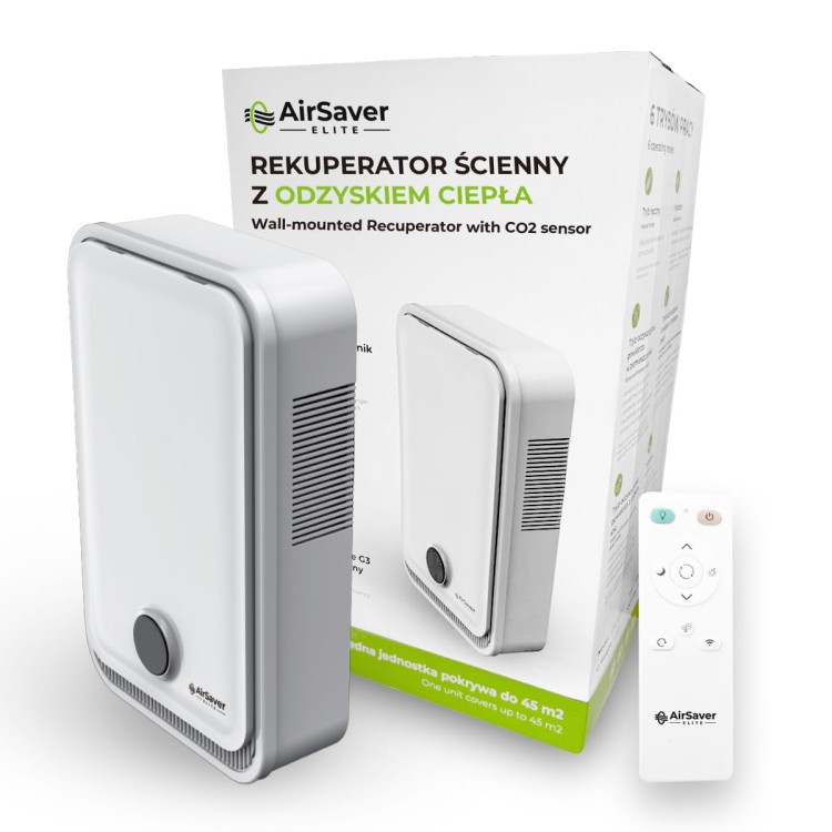 Rekuperator ścienny airsaver elite