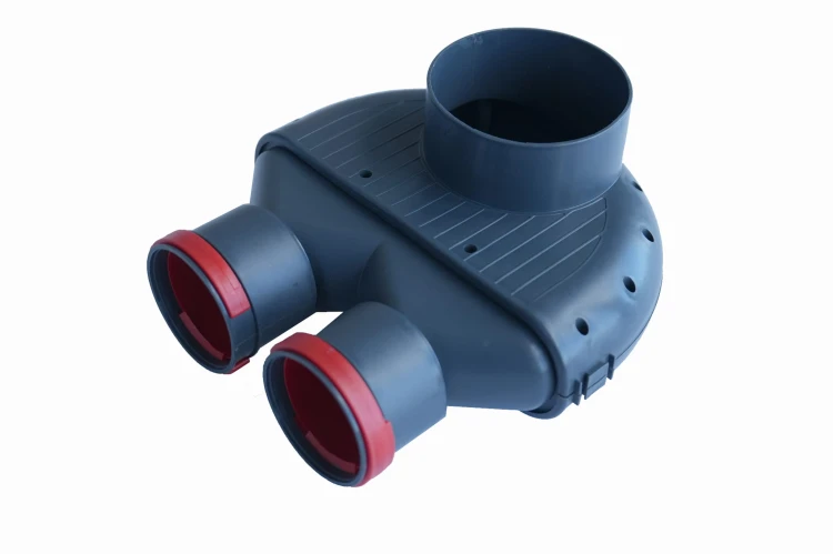 Skrzynka rozprężna do rekuperacji 2x75/125/TPK średnica 125mm — zdjęcie 3