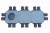 Rozdzielacz rekuperacji skrzynka rozdzielcza 16x75/200/TPK z przyłączem 200mm — zdjęcie 5