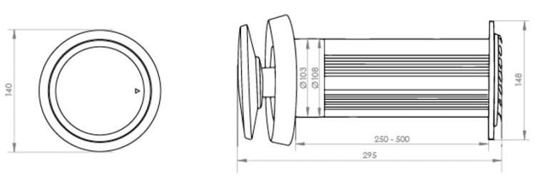 Nawietrzak z termostatem balanceair DN 100 — zdjęcie 4