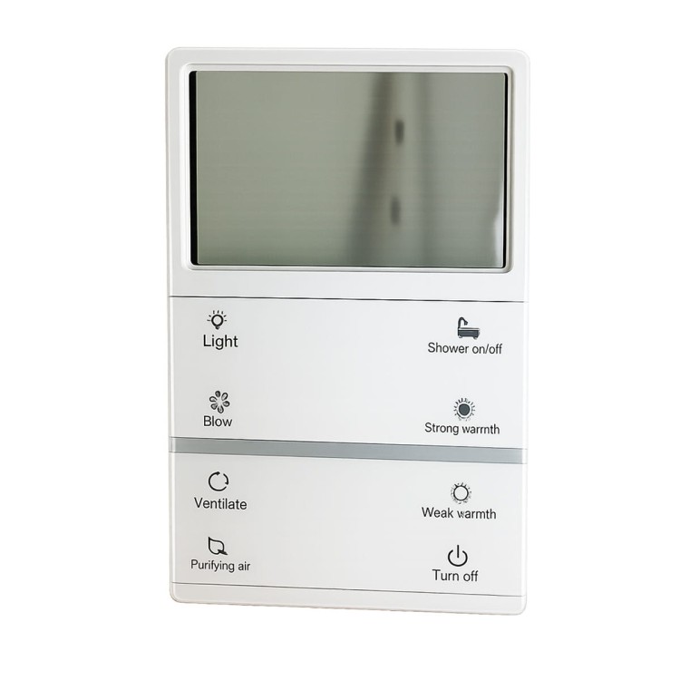 Wielofunkcyjny panel sufitowy 4w1 ventlight: ogrzewanie, oświetlenie led, wentylacja i wyciąg wentylator łazienkowy VL-O/2650 — zdjęcie 4