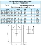 Kształtka z wylotem okrągłym ocynk 200X50 FI 150 — zdjęcie 2