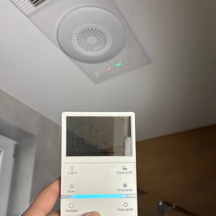 Wielofunkcyjny panel sufitowy 4w1 ventlight: ogrzewanie, oświetlenie led, wentylacja i wyciąg wentylator łazienkowy VL-O/2650 — zdjęcie 12