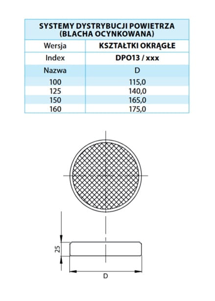 Wkład filtra ocynk FI 125 — zdjęcie 4