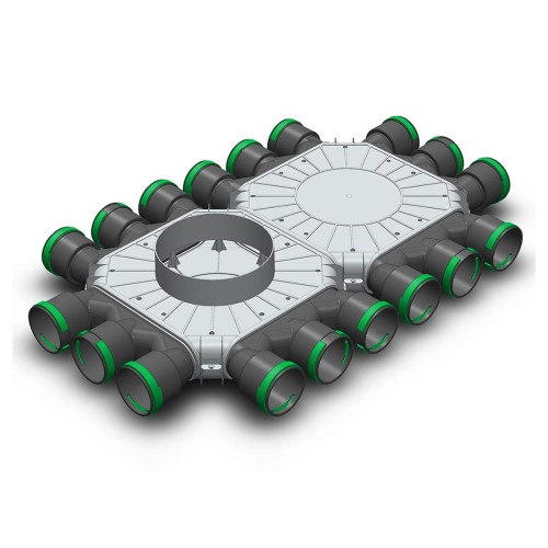 Sk rozdzielacz płaski tworzywo 18X75/200 tpk