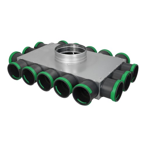 Rozdzielacz płaski 16X75/200 plastikowy króciec