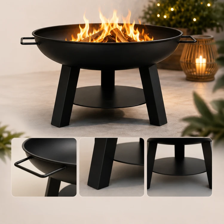 Palenisko ogrodowe FIRE BOWL składane 58cm