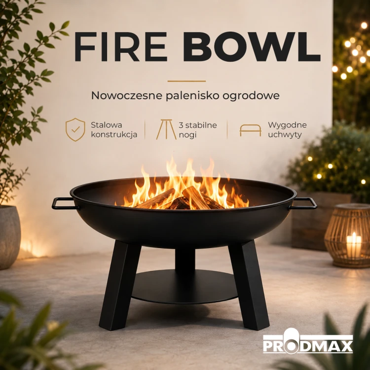 Palenisko ogrodowe FIRE BOWL składane 58cm — zdjęcie 5
