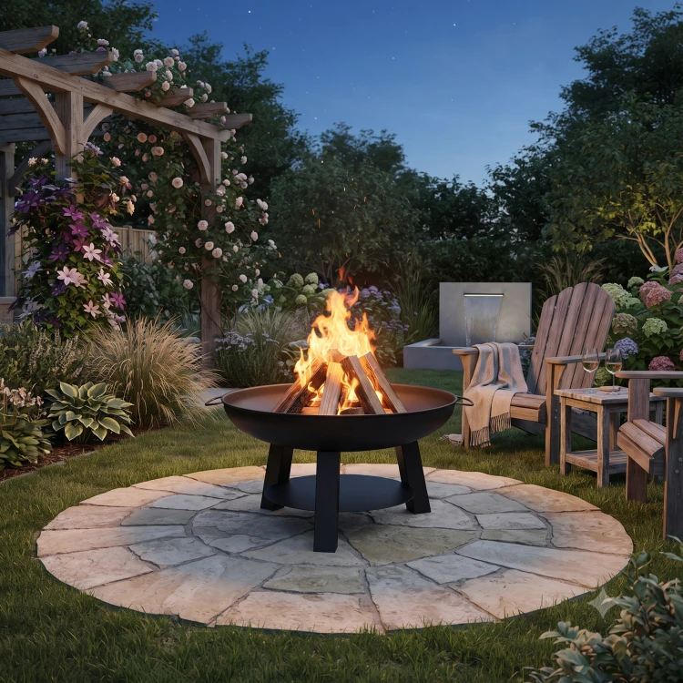 Palenisko ogrodowe FIRE BOWL składane 58cm — zdjęcie 8