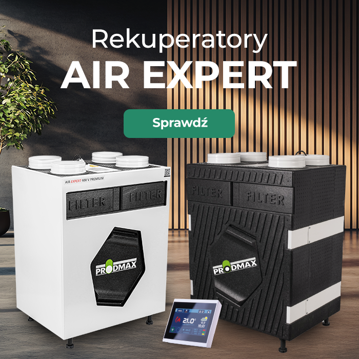 Rekuperatory PRODMAX AIR EXPERT