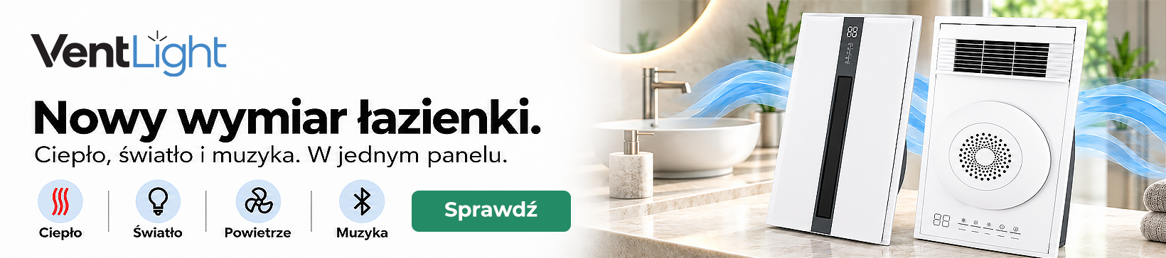 panele łazienkowe ventlight
