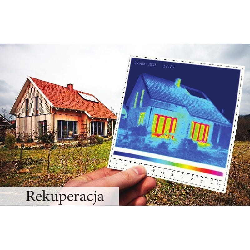ZESTAW REKUPERACYJNY DOM PIĘTROWY 160- 180m2 WERSJA  WISZĄCA BASIC