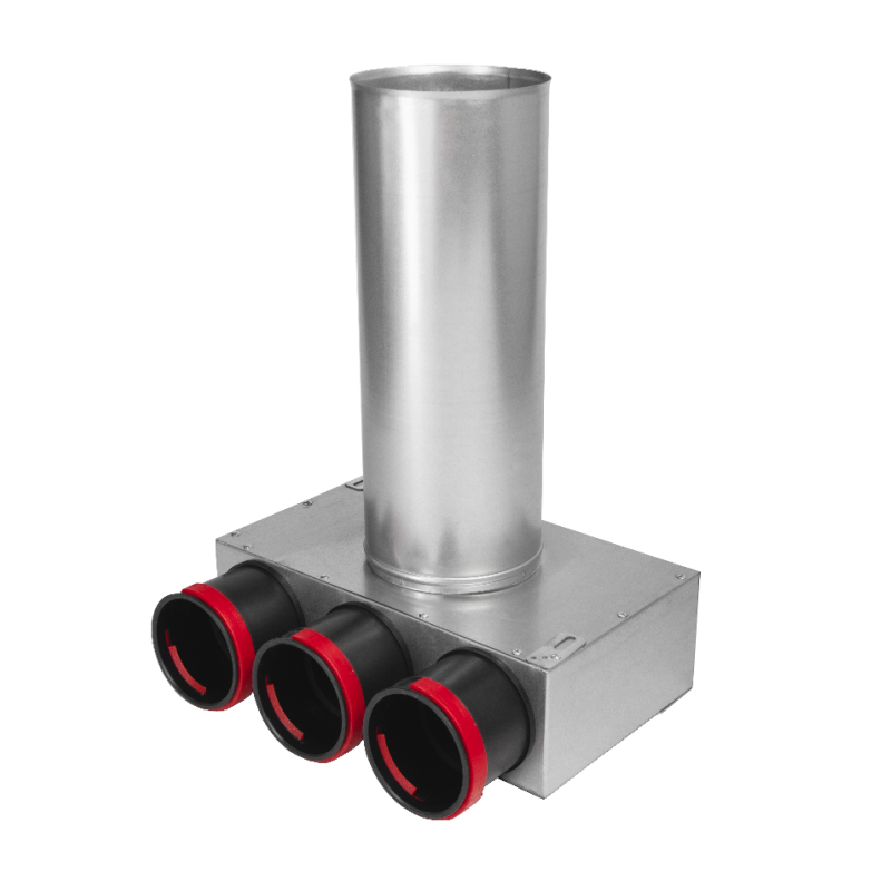 SK SKRZYNKA ROZPRĘŻNA 3X90/160 OC PLASTIKOWY KRÓCIEC